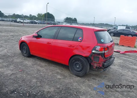 2013 Volkswagen Golf 2.5L 4-Door z USA, uszkodzony, nr VIN WVWDB7AJXDW140264